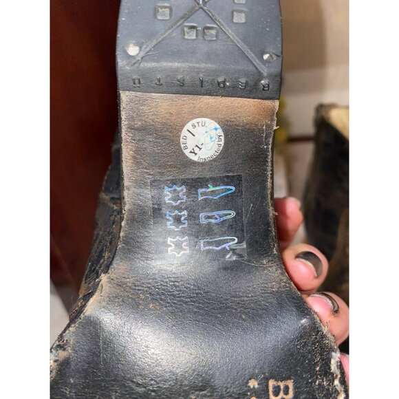 Bed Stu Gentry Vintage-Style Leather Ankle Boots Size 7.5 - Picture 10 of 13